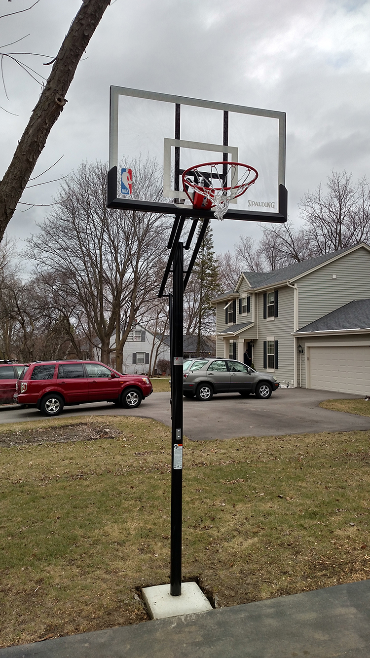 InGround Basketball Hoop Installations • Precision Sports