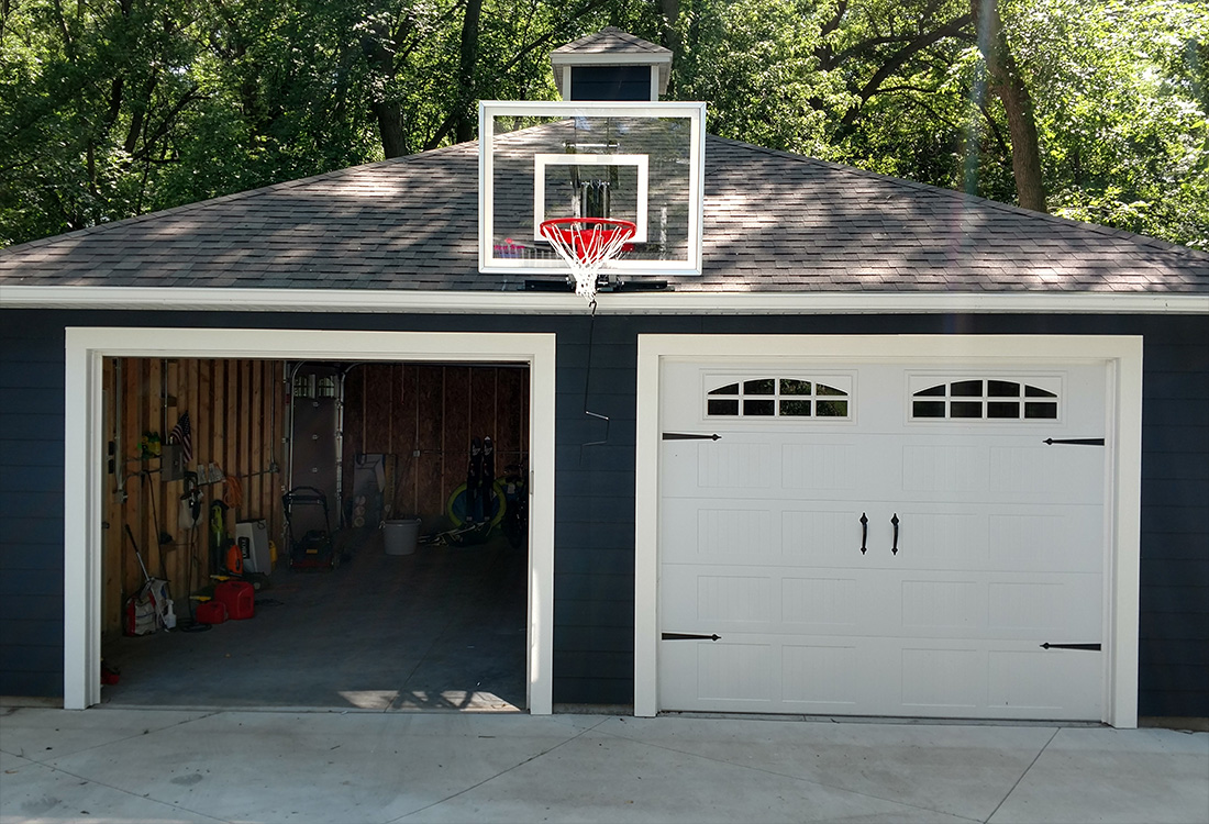 How To Mount Basketball Hoop On Garage precisionsportsonline.com